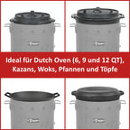 Kazan oven Ø 35 cm, incl. kazan, cast iron