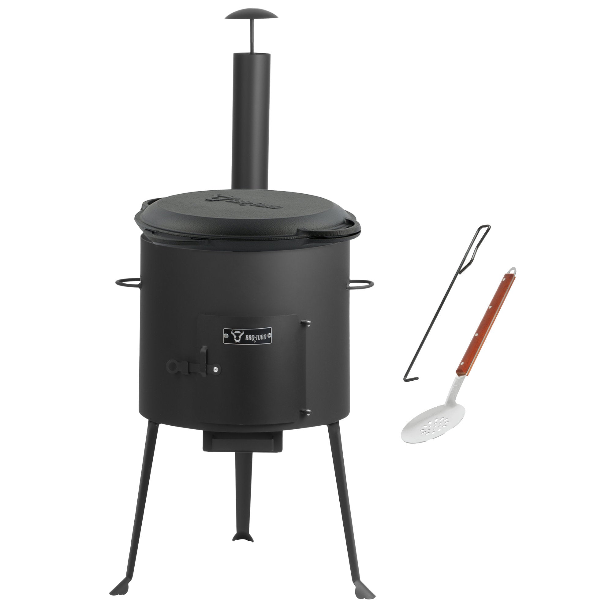 Four Kazan Ø 34 cm, avec kazan, en fonte