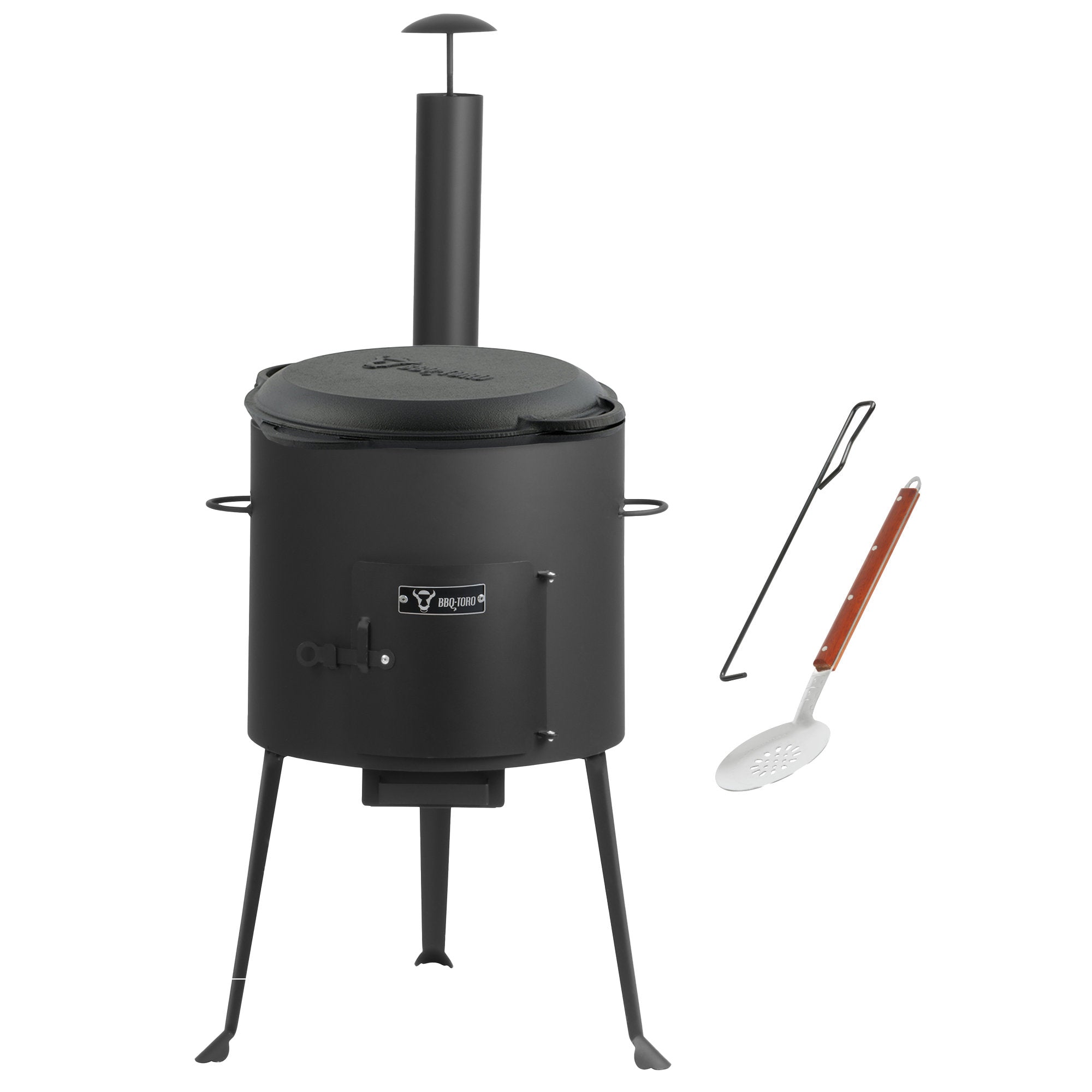 Four Kazan Ø 34 cm, avec kazan, en fonte