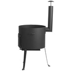 Kazan oven Ø 34 cm, incl. kazan, cast iron