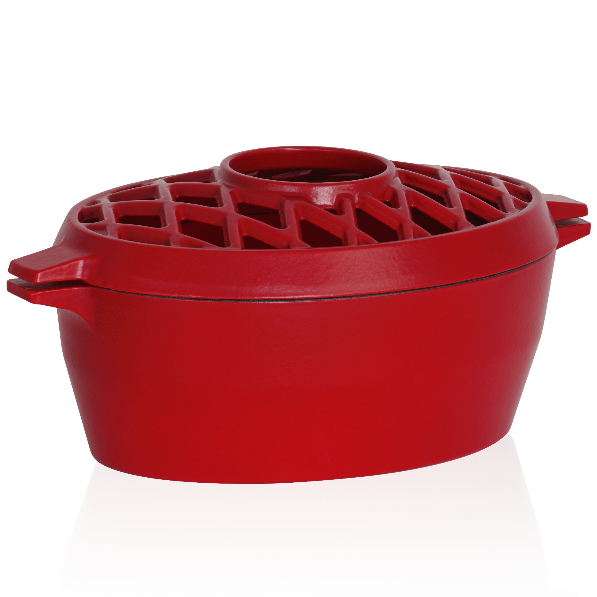 Humidifier, 2.7 liters, cast iron, enamelled