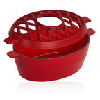Humidifier, 2.7 liters, cast iron, enamelled