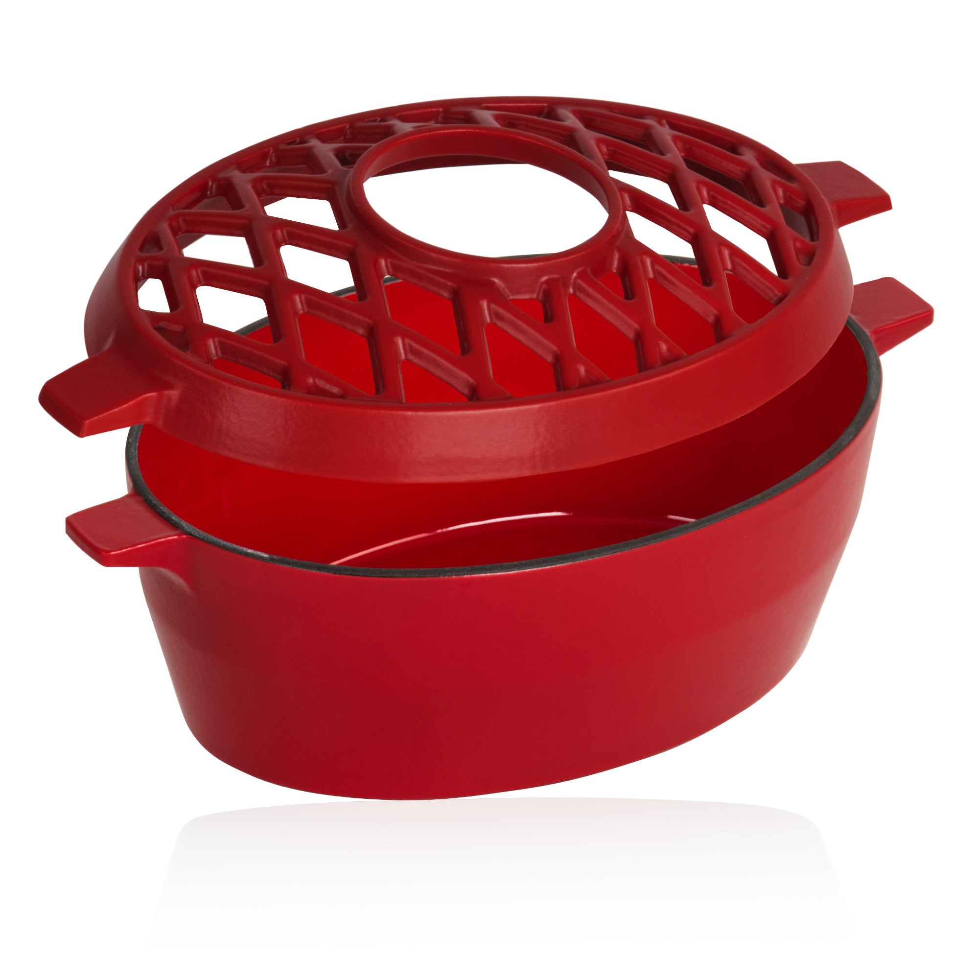 Humidifier, 2.7 liters, cast iron, enamelled