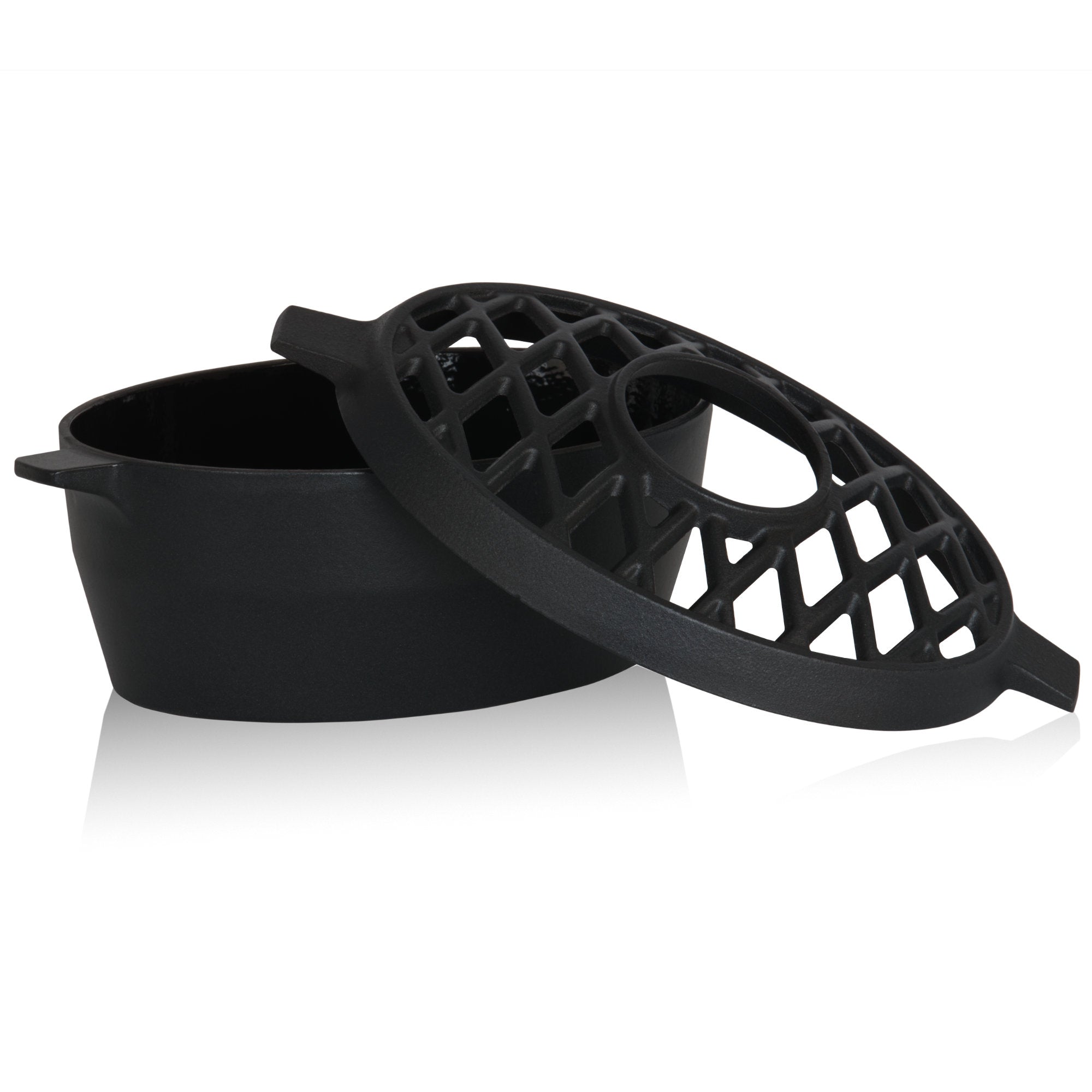Humidifier, 2.7 liters, cast iron, enamelled