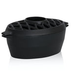Humidifier, 2.7 liters, cast iron, enamelled