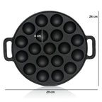 Poffertjes Pfanne, Ø 24 cm, für 19 Förtchen