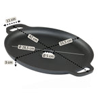 Plancha, Ø 34,5cm, Gusseisen