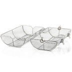 Grill carousel for rotisserie spits, stainless steel, 42.5 x 21 cm
