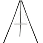 Barbecue trépied avec grille Ø 56 cm, 165 cm