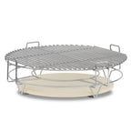Système de fumage pour Kamado, 3 niveaux, acier inoxydable