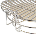 Système de fumage pour Kamado, 3 niveaux, acier inoxydable