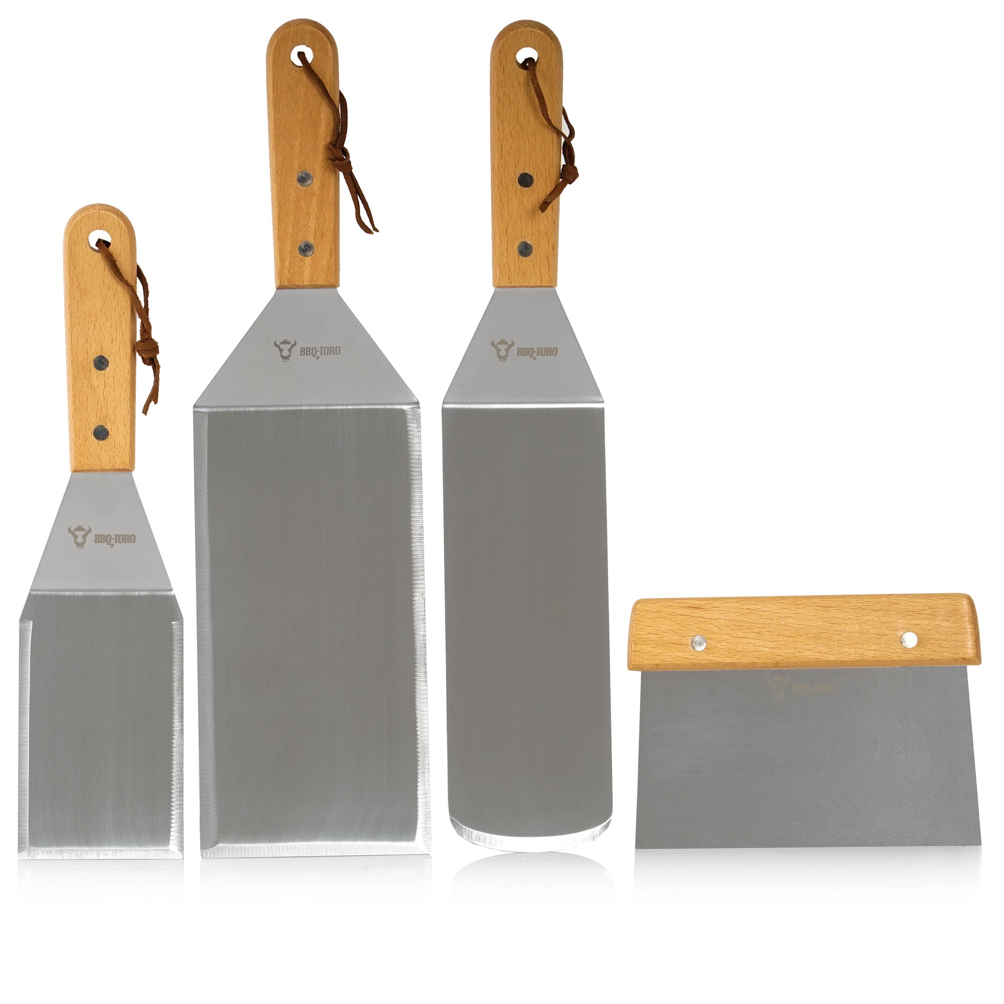 Plancha Zubehör, 4-teilig, Edelstahl