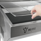 Spanferkelgrill, bis 60 kg, mobil, Edelstahl