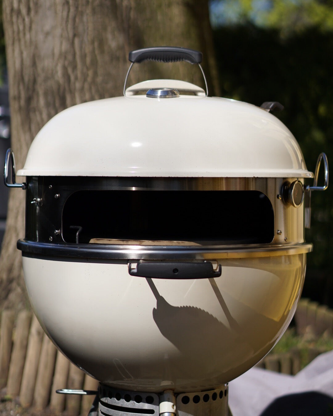 Pizzaring Set mit Grillspieß für Ø 57 cm Kugelgrill