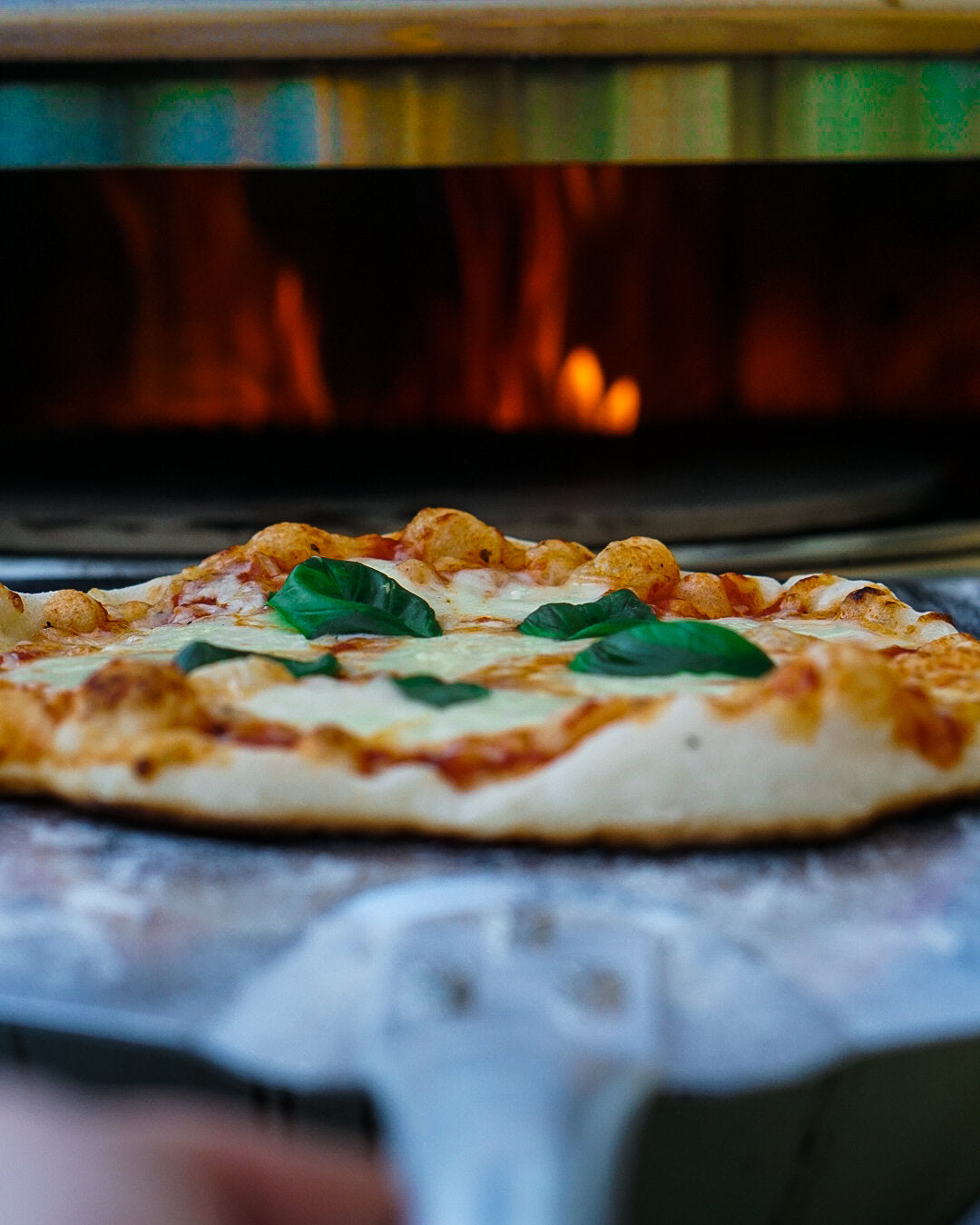 Pizzaring Set mit Grillspieß für Ø 57 cm Kugelgrill