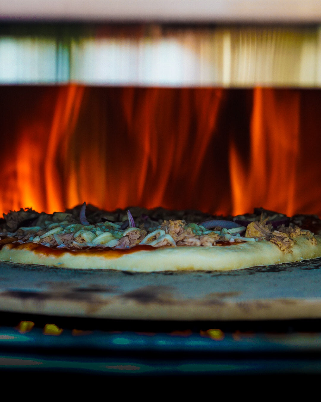 Pizzaring Set mit Grillspieß für Ø 57 cm Kugelgrill