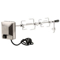 Ensemble de brochettes pour barbecue de 100 cm, comprenant des aiguilles à viande et un moteur.