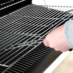 Holzkohle Grillwagen, Ø 42 x (L) 80 cm