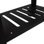 Chariot pour barbecue au charbon de bois, bac à charbon réglable en hauteur, avec thermomètre