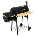 BBQ smoker grill, charcoal grill cart