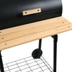 BBQ smoker grill, charcoal grill cart