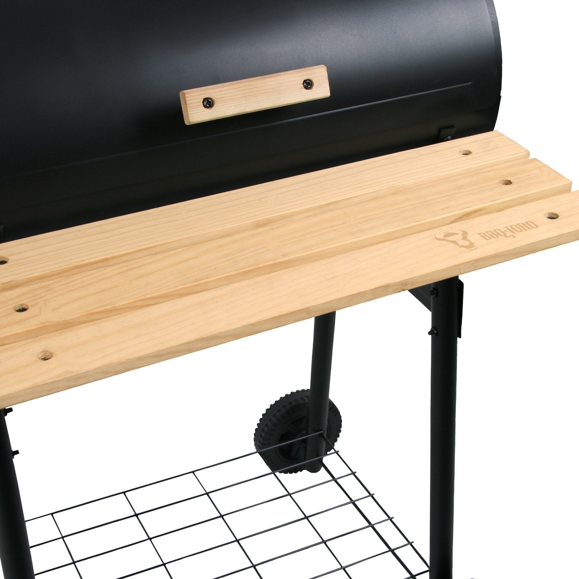 BBQ smoker grill, charcoal grill cart