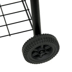 BBQ smoker grill, charcoal grill cart