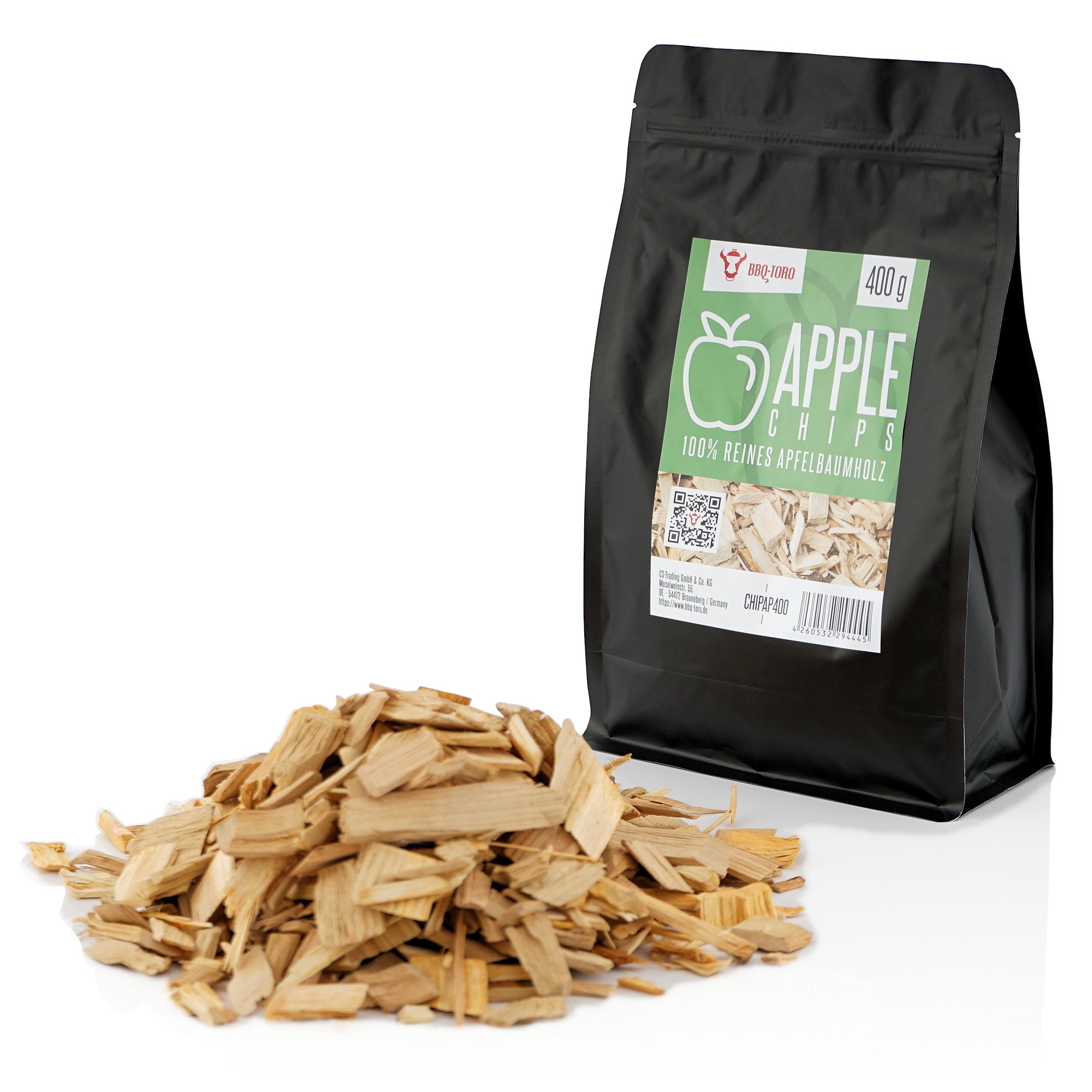 Räucherchips Set, 4 Sorten, à 400 g