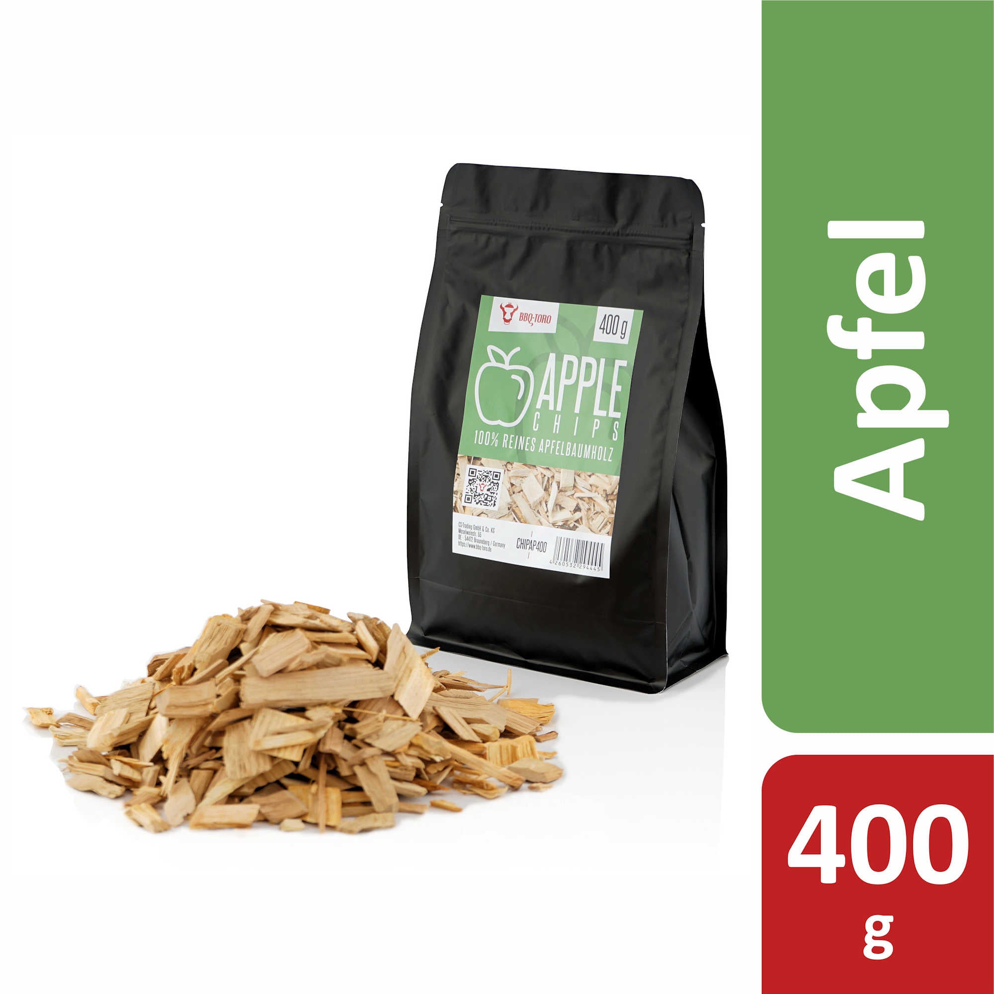 Räucherchips, Apfel, Smokerchips, Apfelholz