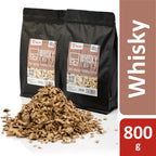 Räucherchips, Whisky, Smokerchips, 100% Whisky-Eichenfässer