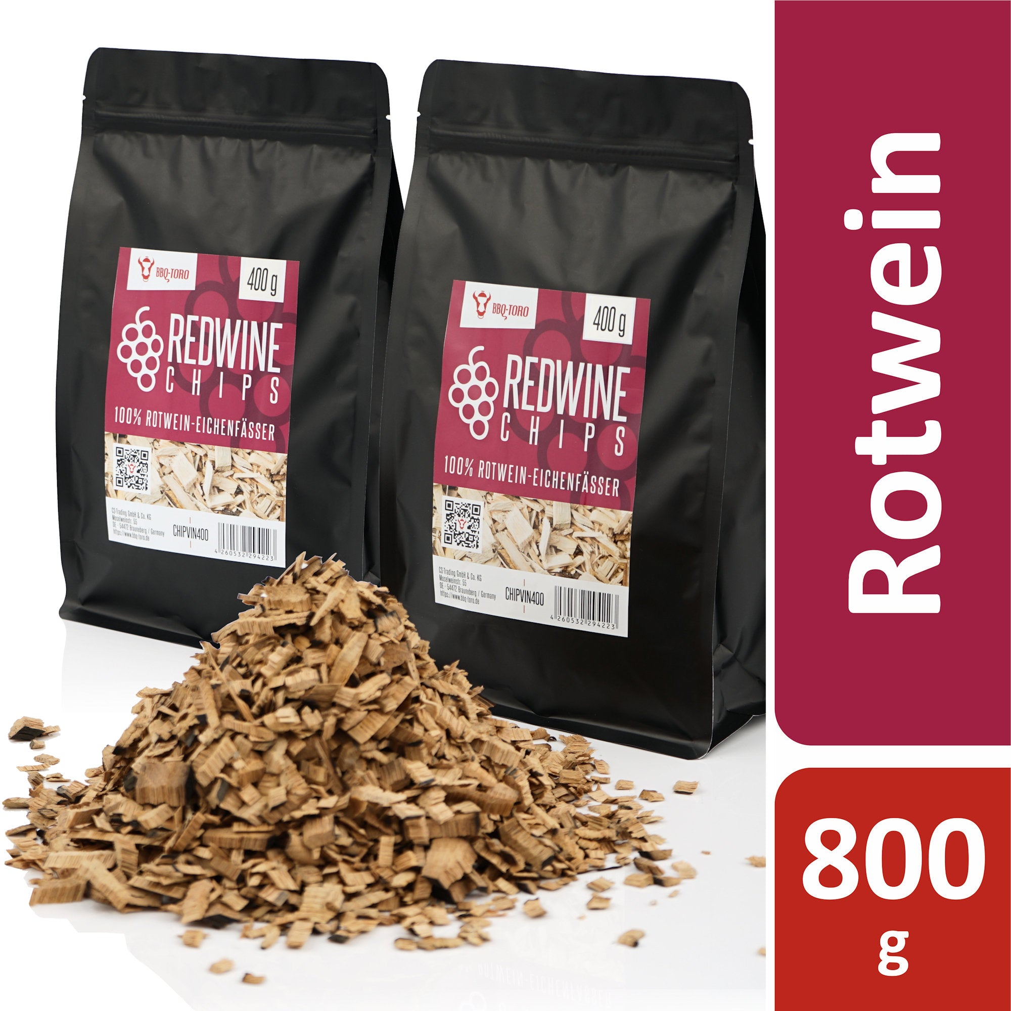 Räucherchips, Rotwein, Smokerchips