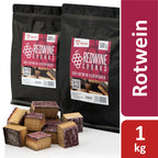 Räucherchunks, Rotwein