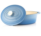 Cocotte, Gusseisen, Emailliert, 4,3 Liter, oval