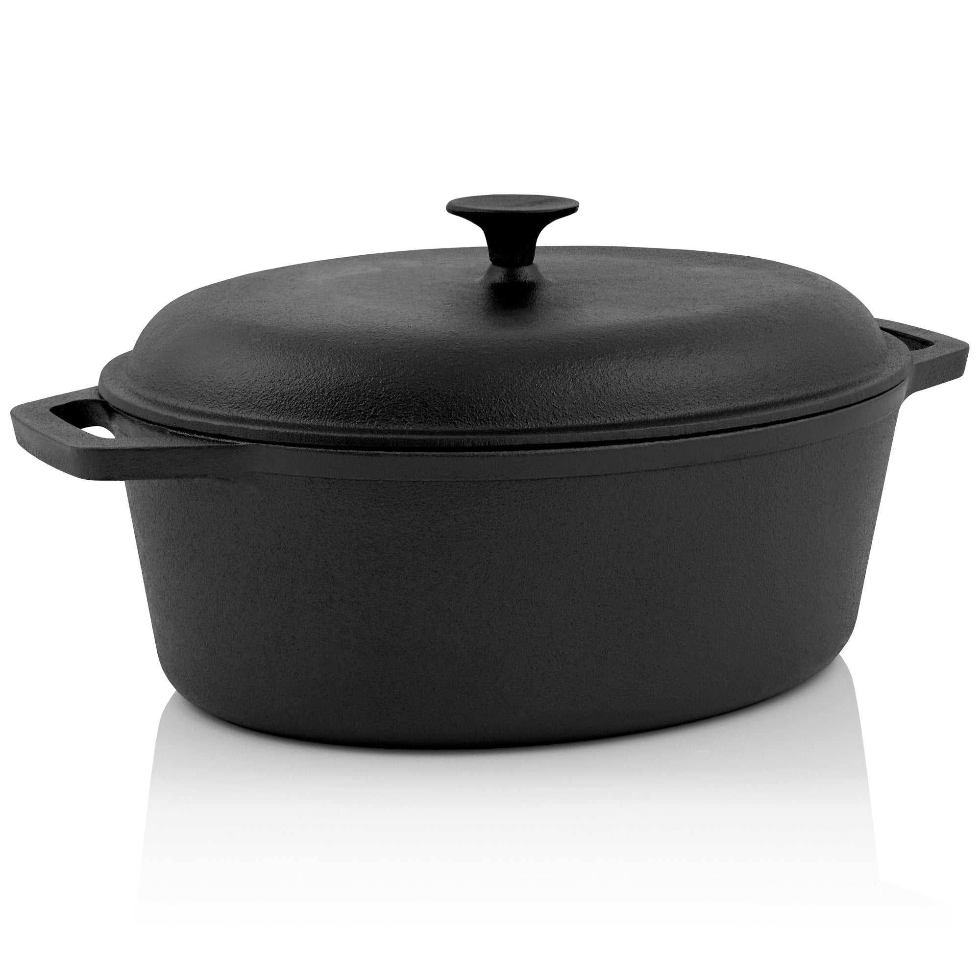 Cocotte en fonte, 6,4 litres, couvercle compris