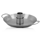 Hähnchengrill, Edelstahl, Ø 30 cm, mit Aromabehälter und Auffangschale