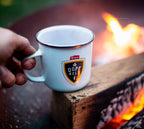 Mug « Pot Hero », émaillé, 350 ml, tasse à café pour le camping et les activités de plein air
