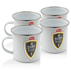 Mug « Pot Hero », émaillé, 350 ml, tasse à café pour le camping et les activités de plein air