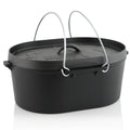 Dutch oven, cast iron, 9.3 liters