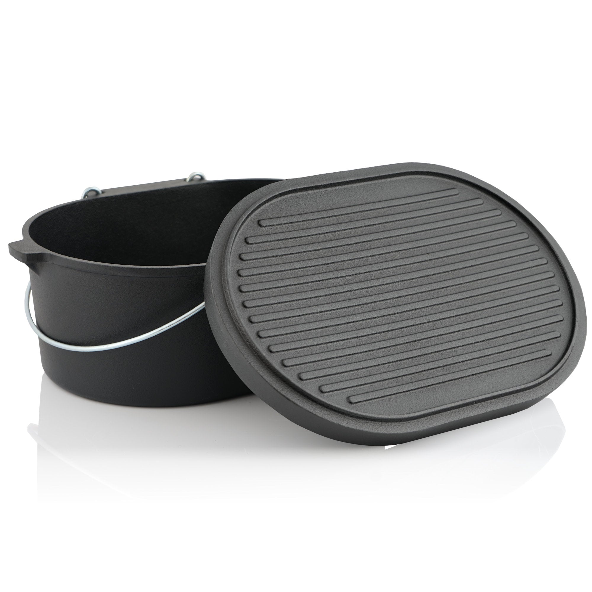 Cocotte en fonte, 9,3 litres