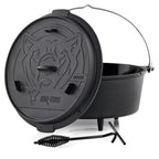 Dutch oven "enamel", cast iron
