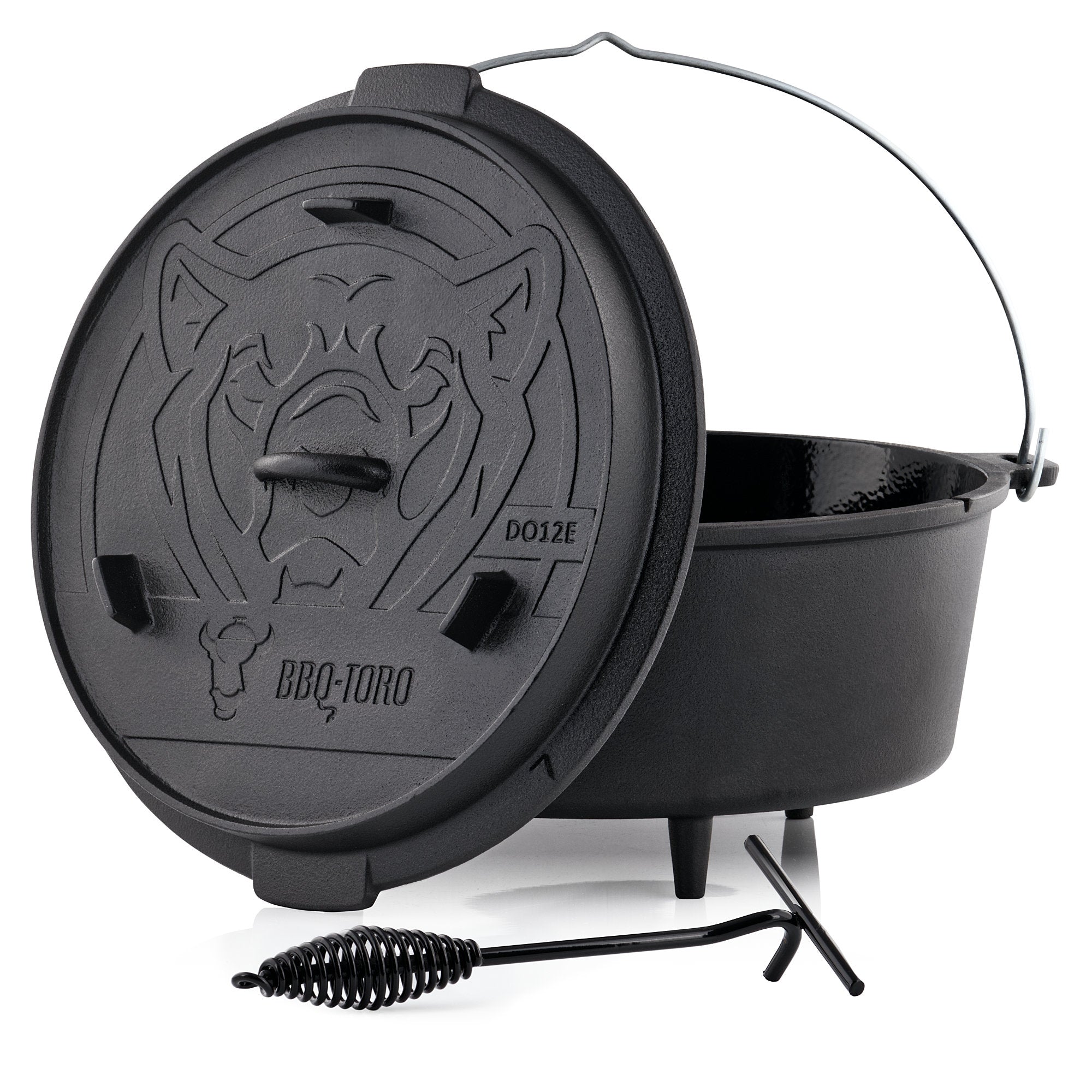 Dutch oven "enamel", cast iron