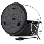 Dutch oven "enamel", cast iron