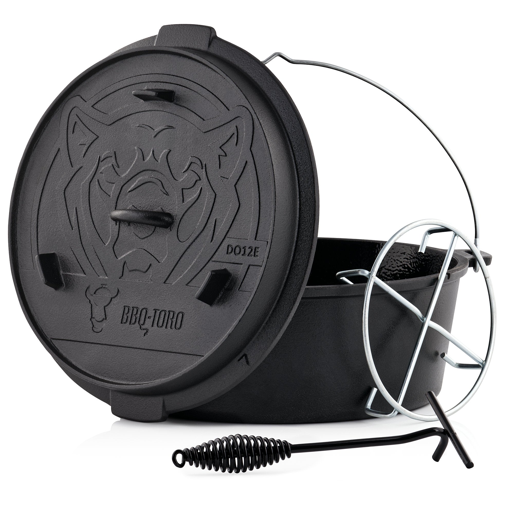 Dutch oven "enamel", cast iron