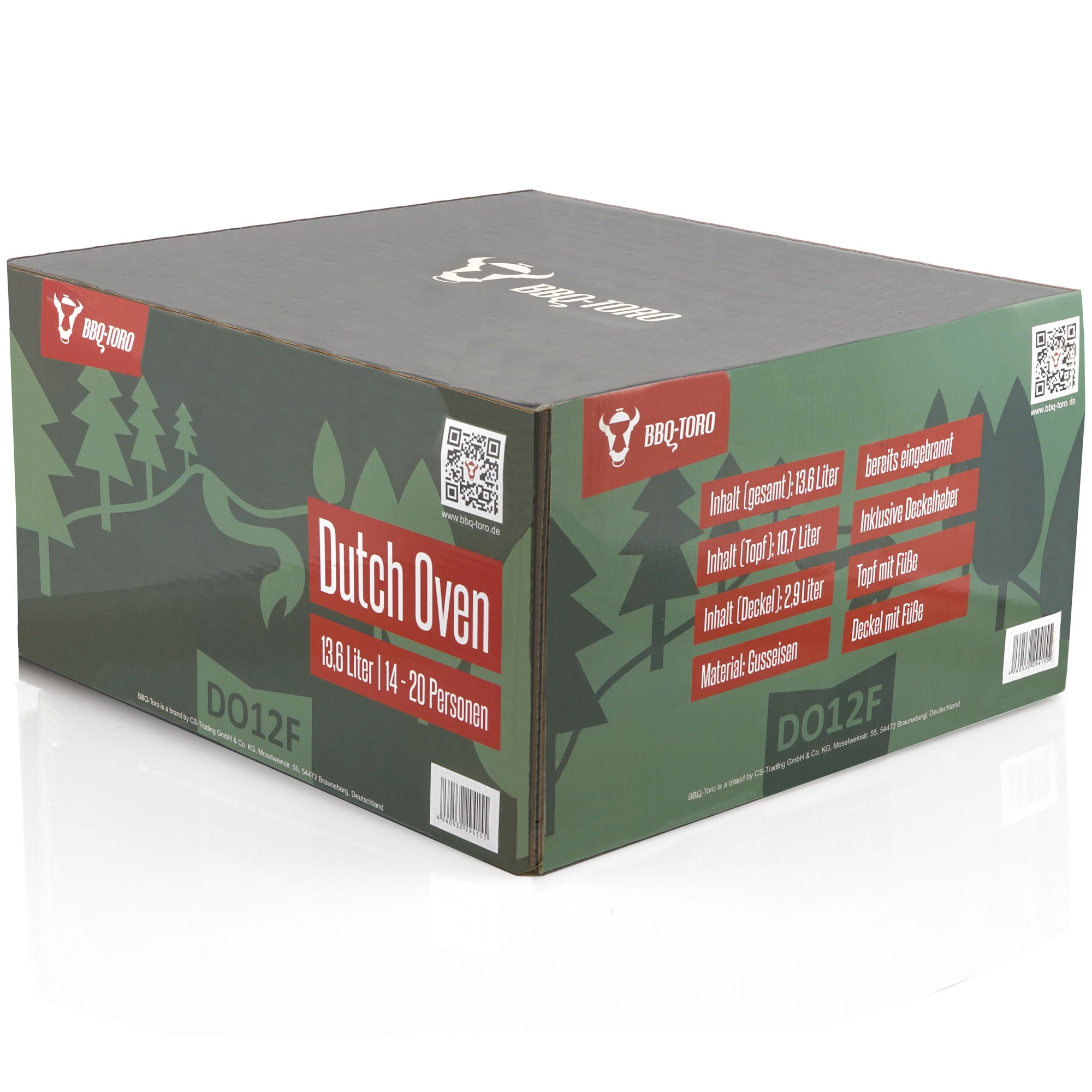 Dutch Oven "Forest", Gusseisen