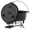 Dutch oven "enamel", cast iron