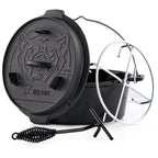 Dutch oven "enamel", cast iron