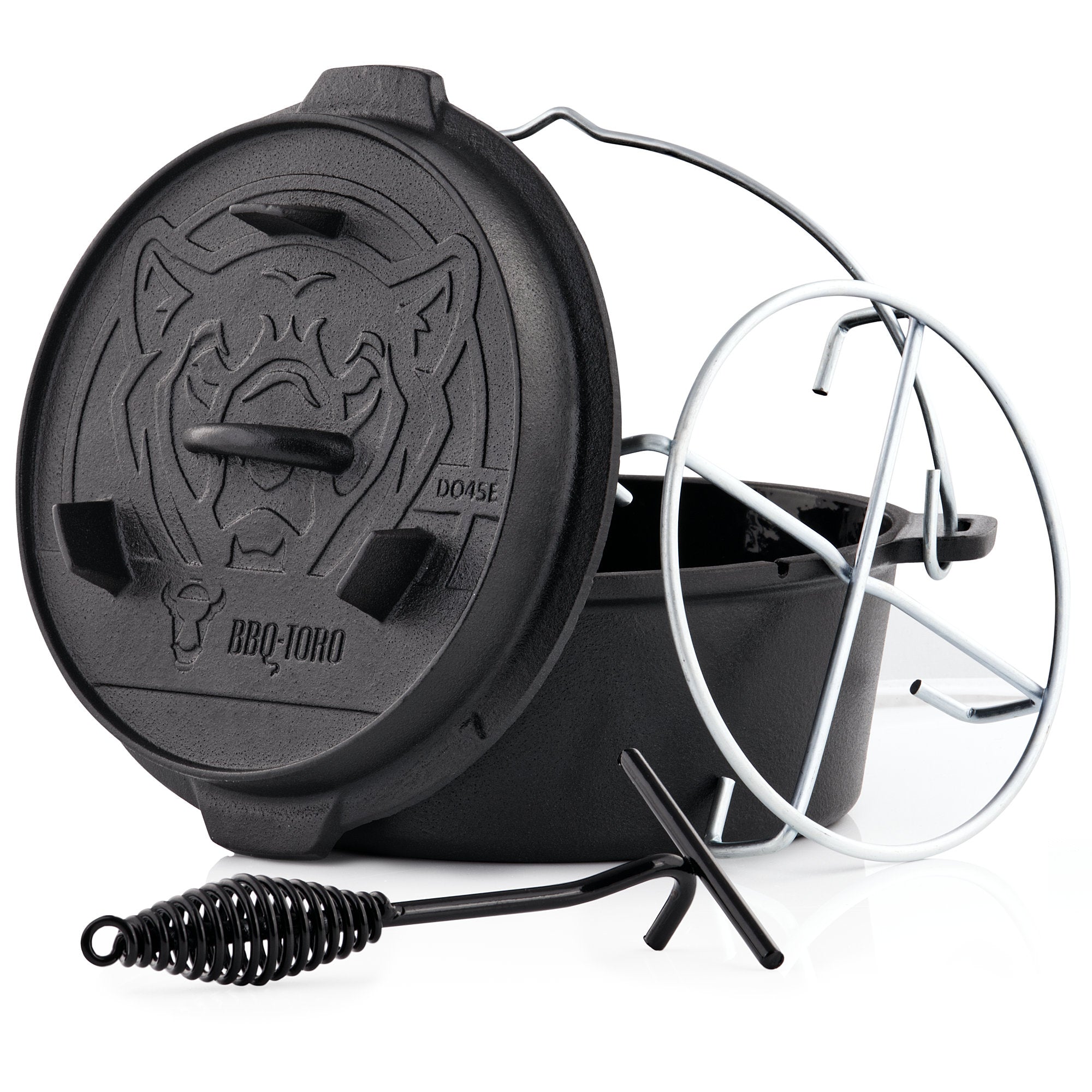 Dutch oven "enamel", cast iron