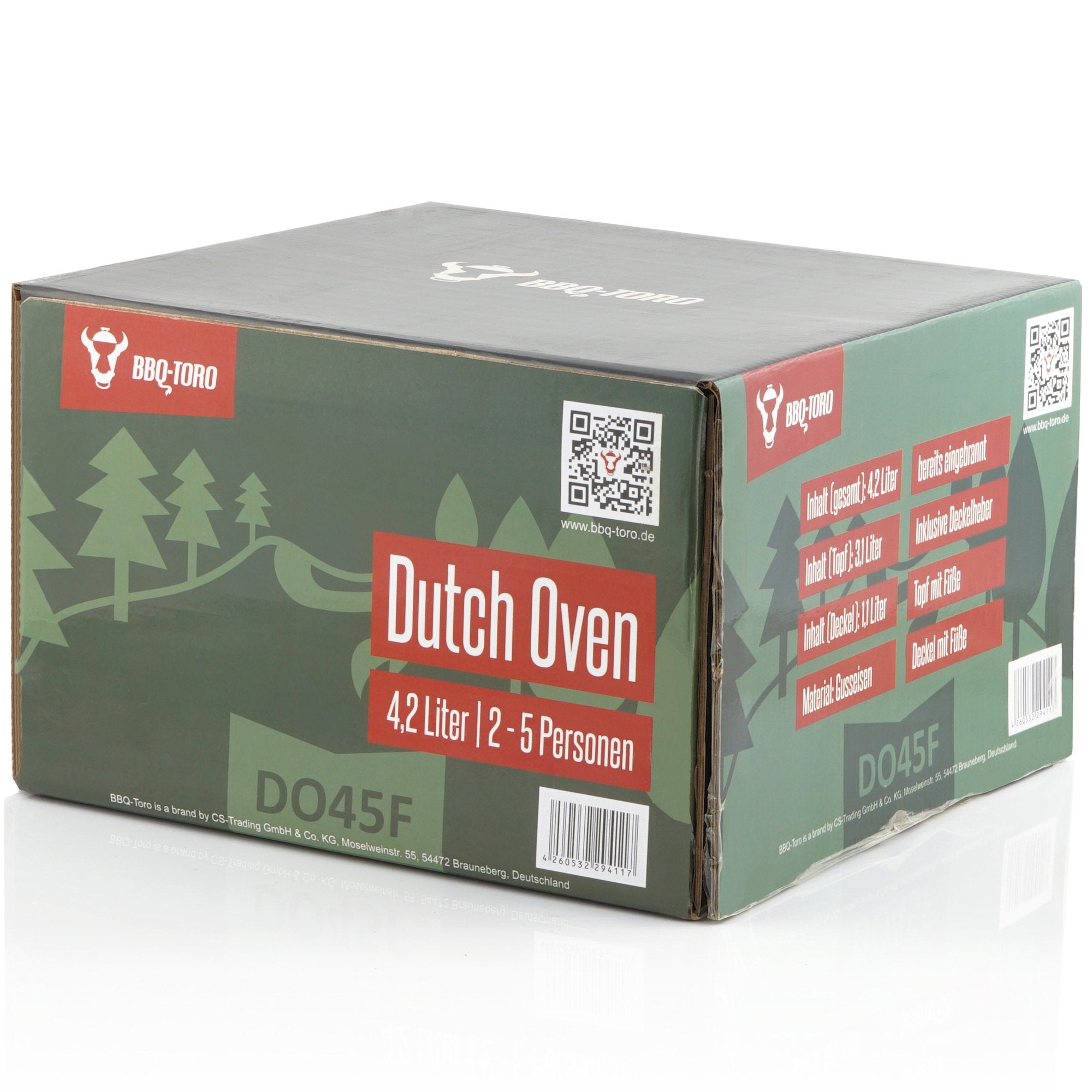 Dutch Oven "Forest", Gusseisen