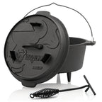 Dutch Oven, Starter Set 7-teilig, Gusseisen