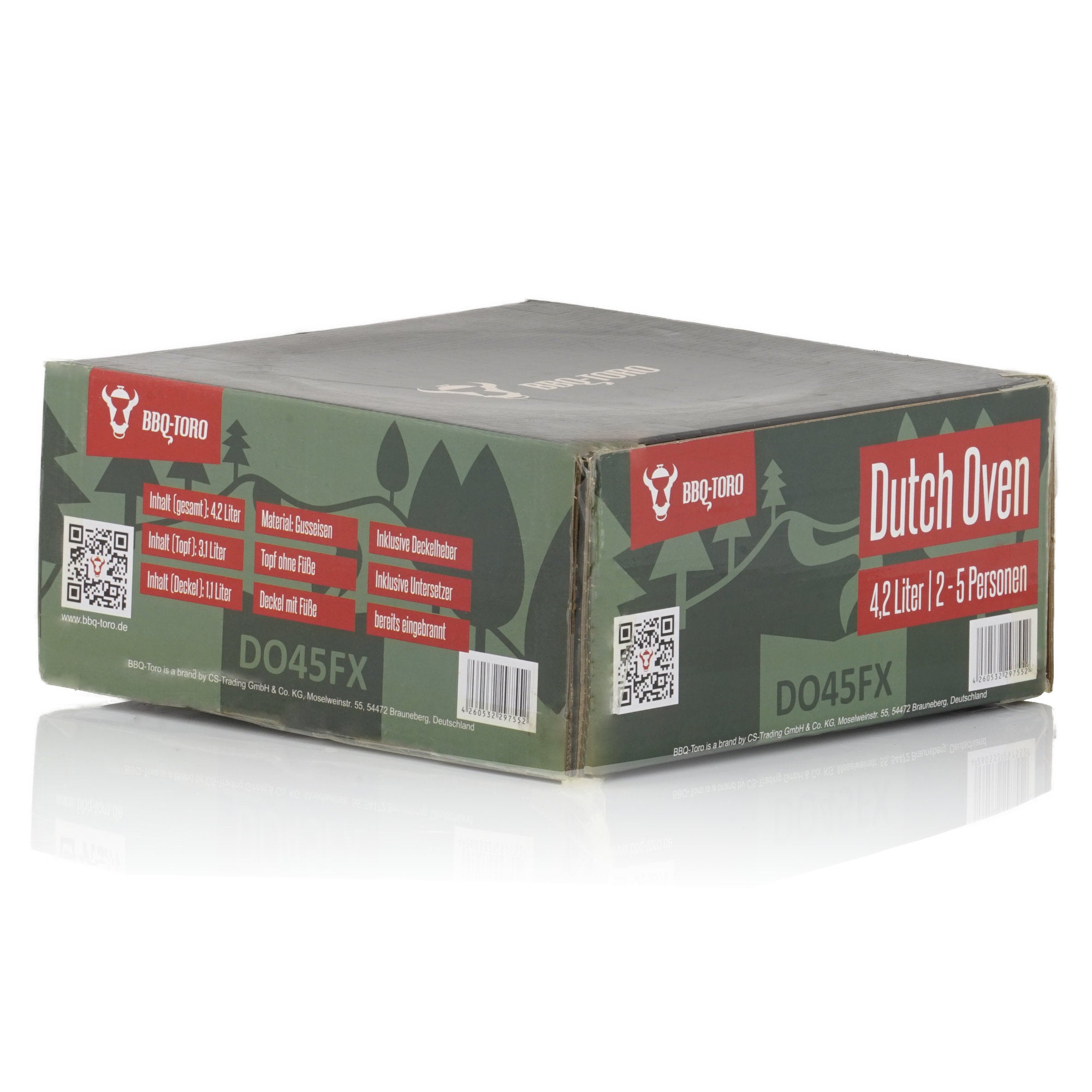 Dutch Oven "Forest", Gusseisen